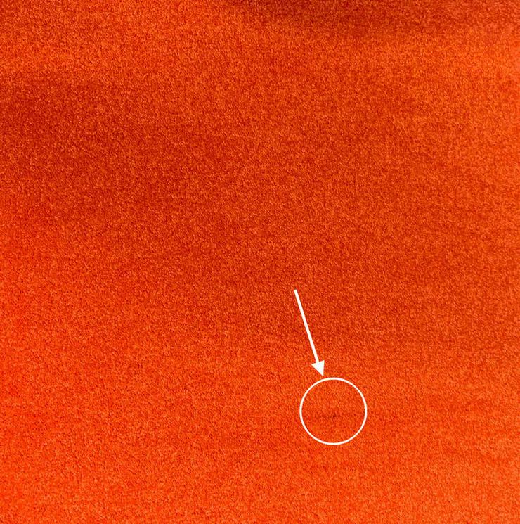 Bild 3: ANGEBOT! Weiche orange Polichrome Interface-Teppichfliesen