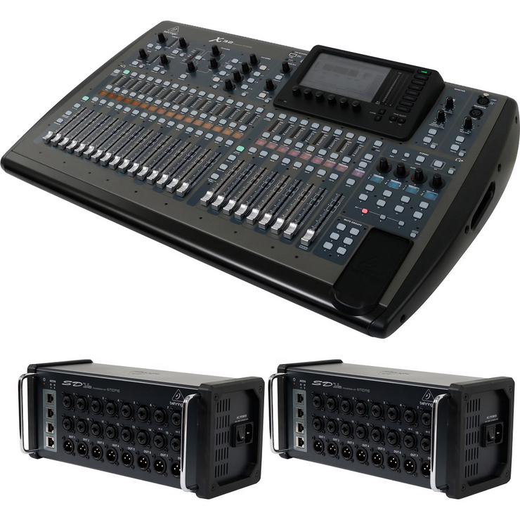 Behringer X32 + 2x SD16 digital mixer set - Weitere Instrumente - Bild 1
