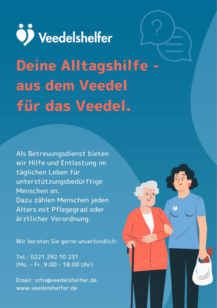 Alltagshilfe/Betreuungsdienst in deinem Kölner Veedel - Haushaltshilfe & Reinigung - Bild 2