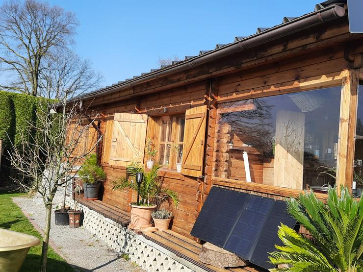 Schönes Holzhaus Blockhaus ISO Campingplatz Hünxe  - Haus kaufen - Bild 8