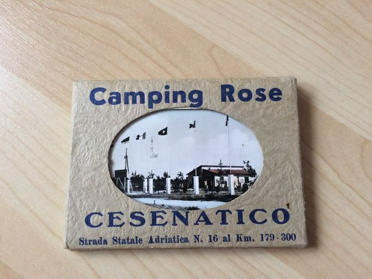 Leporello Camping Rose/Italien, 60er Jahre, neuwertig - Weitere - Bild 1