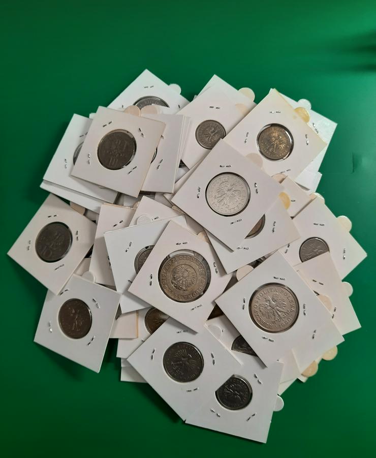Bild 4: 60 stück alte Münzen Polen.