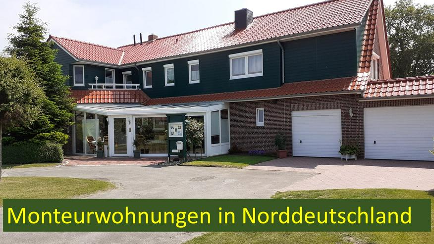 Monteurwohnungen in Ostfriesland für 9 Pers. 15,00 Euro / Pers. / Übernachtung - Ferienwohnung Nordsee - Bild 1