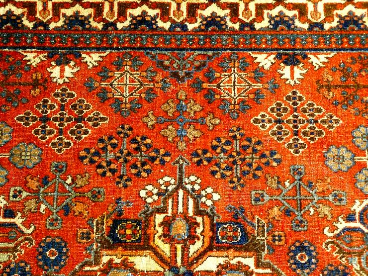 Bild 4: Orientteppich Keschan 154x106 antik (T109)