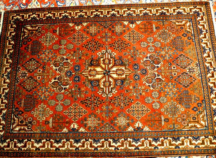 Orientteppich Keschan 154x106 antik (T109) - Fliesen & Teppiche - Bild 1