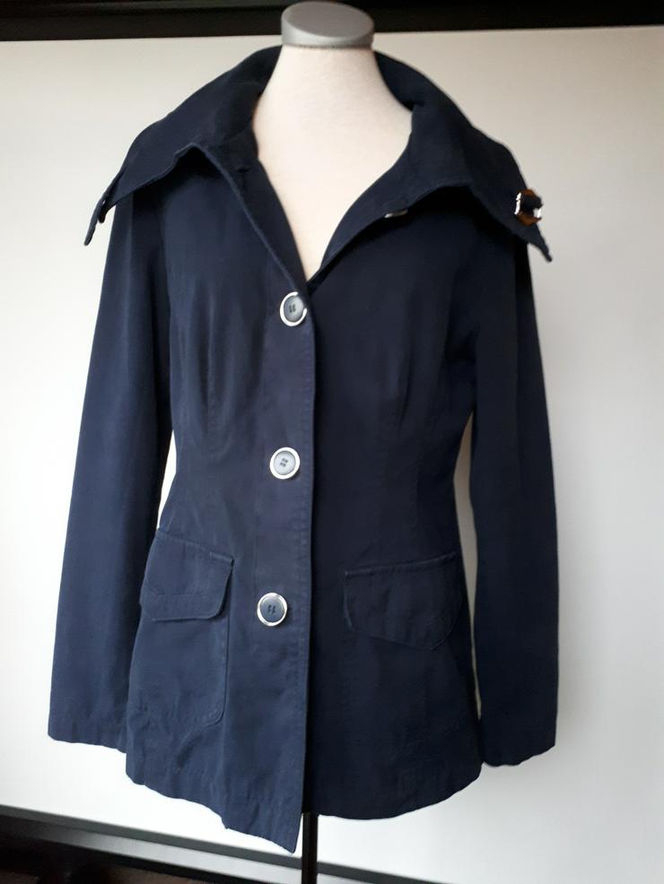 Mantel in dunkelblau Größe 38 S M Marke Yessica C&A Jacke Damenjacke Anorak