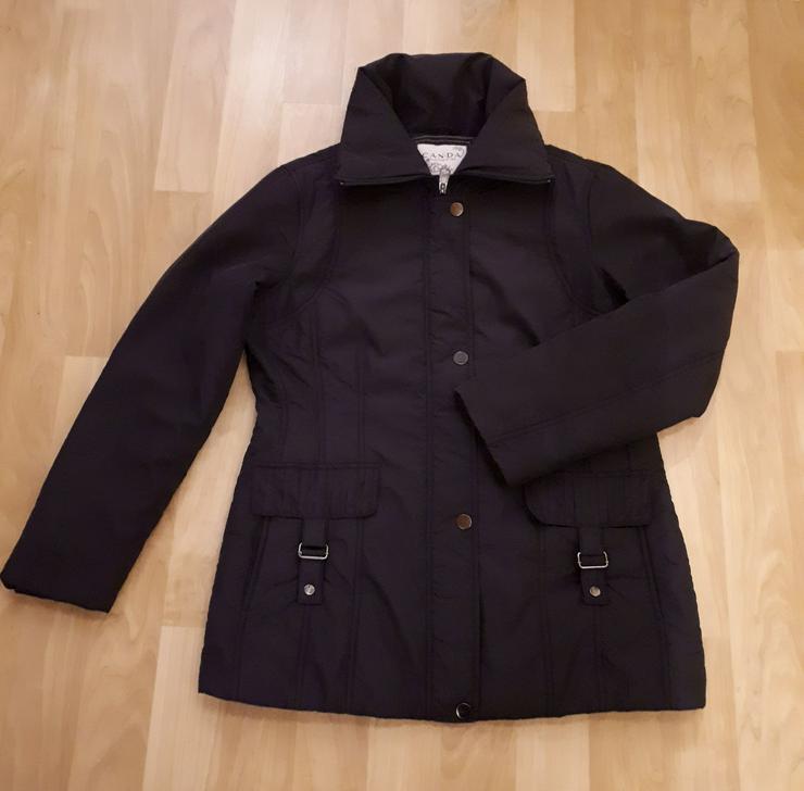 Übergangsjacke dunkelblau Marke Canda Größe 42 L XL Jacke Mantel