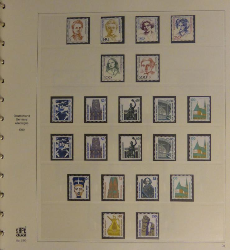 Briefmarken BRD und DDR aus umfangreichem Nachlass