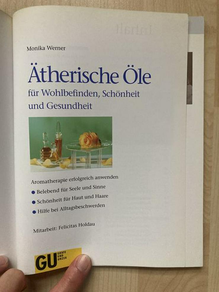 Bild 2: Ätherische Öle v. Monika Werner - GU Verlag - unbenutzt