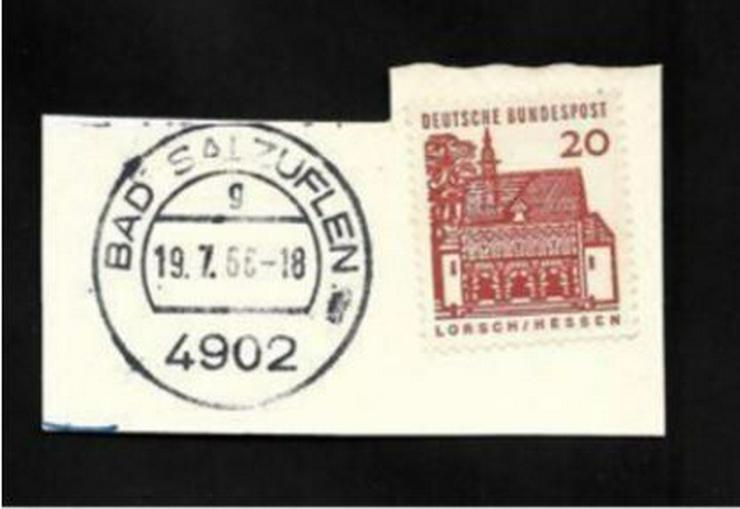 Briefmarke/n auf Papier, für Stempelsammler-142--20-566--BAD SALZUFLEN