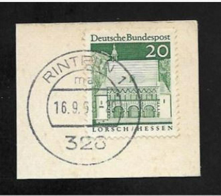 Briefmarke/n auf Papier, für Stempelsammler-84-6-5-Rinteln
