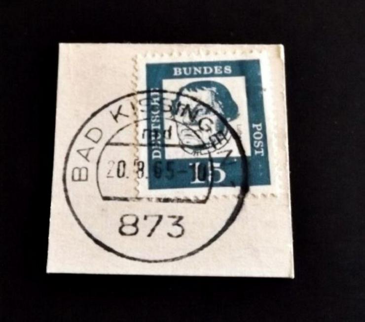 Briefmarke/n auf Papier, für Stempelsammler-Bad Kissingen