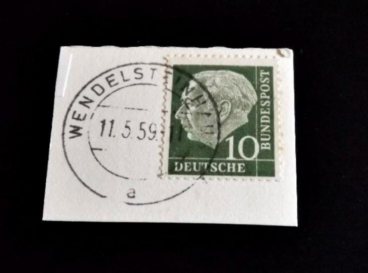 Briefmarke/n auf Papier, für Stempelsammler--WENDELSTEINHAUS-1959