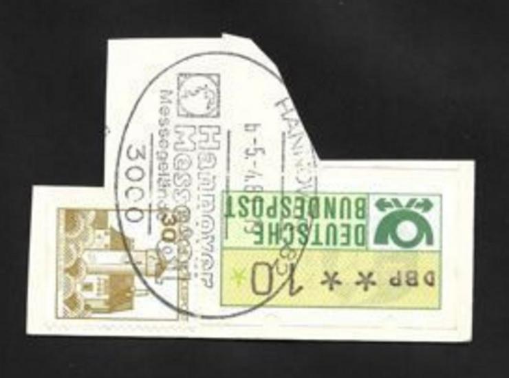 Briefmarke/n auf Papier, für Stempelsammler-.-HANNOVER