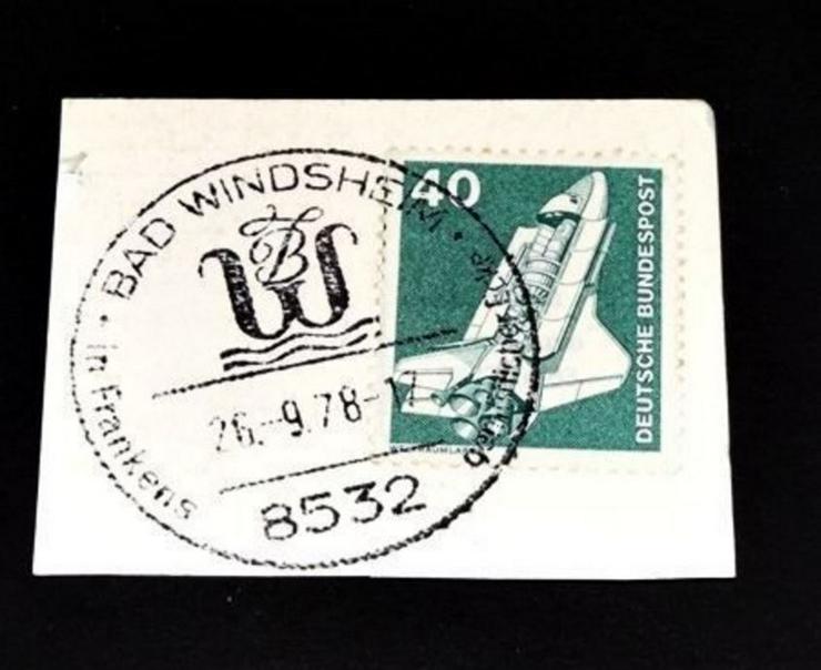 Briefmarke/n auf Papier, für Stempelsammler---Bad Windsheim-1978