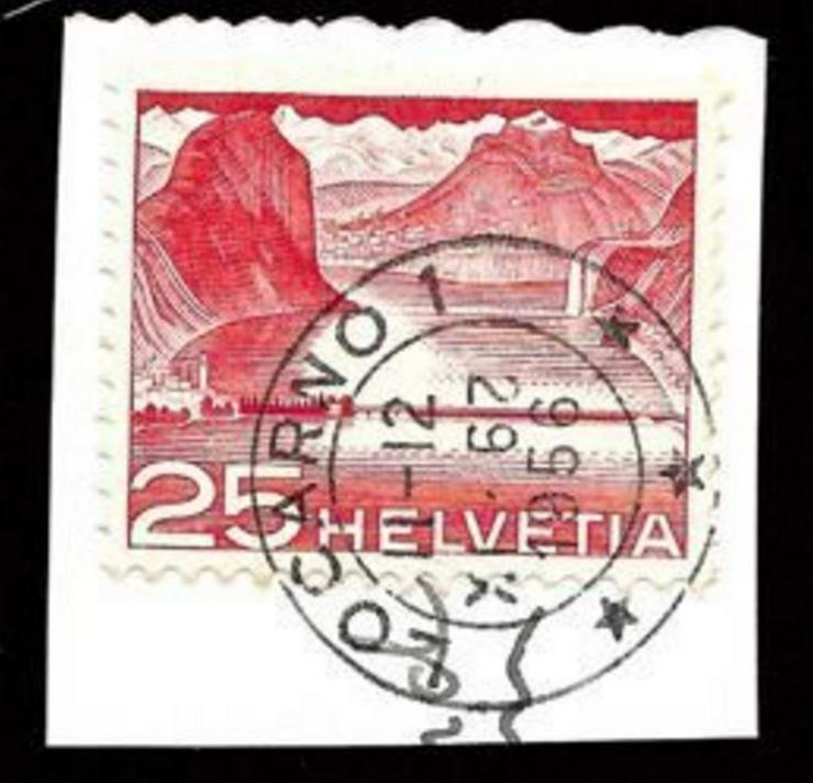 Briefmarke/n auf Papier, für Stempelsammler-Schweiz-LOCARNO1