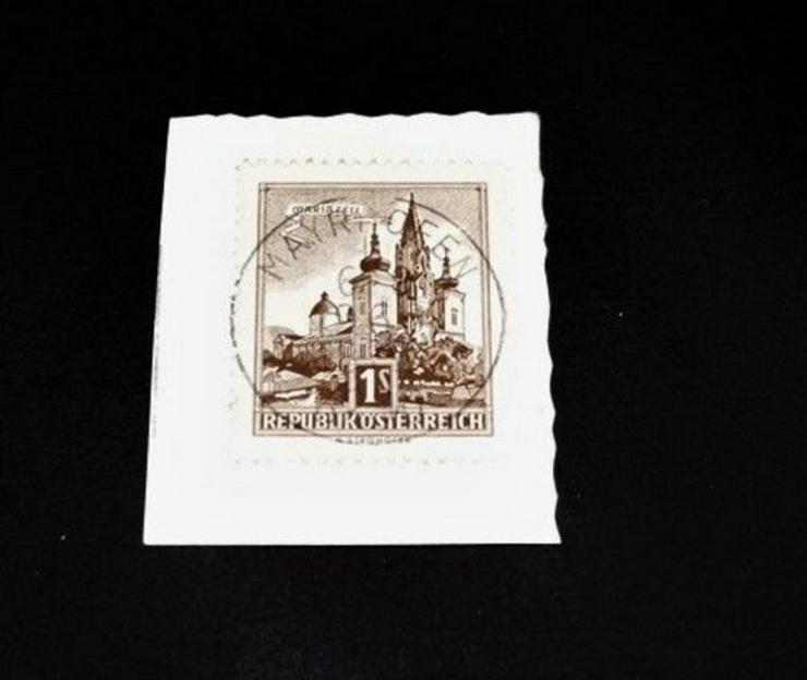 Briefmarke/n auf Papier, für Stempelsammler-Österreich--Maria Gern