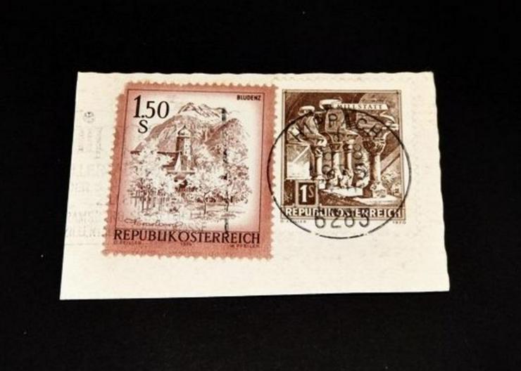 Briefmarke/n auf Papier,- für Stempelsammler-Österreich--Hippach