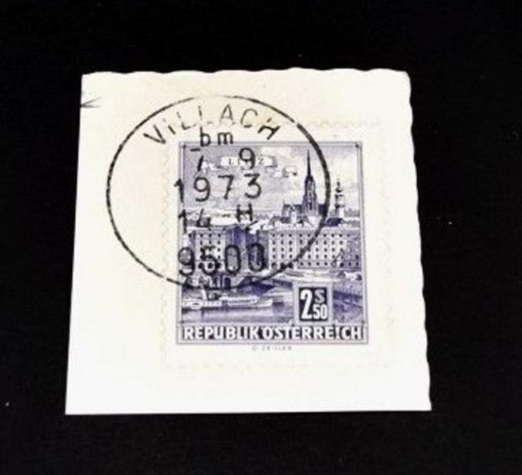 Briefmarke/n auf Papier, -für Stempelsammler-Österreich--Villach