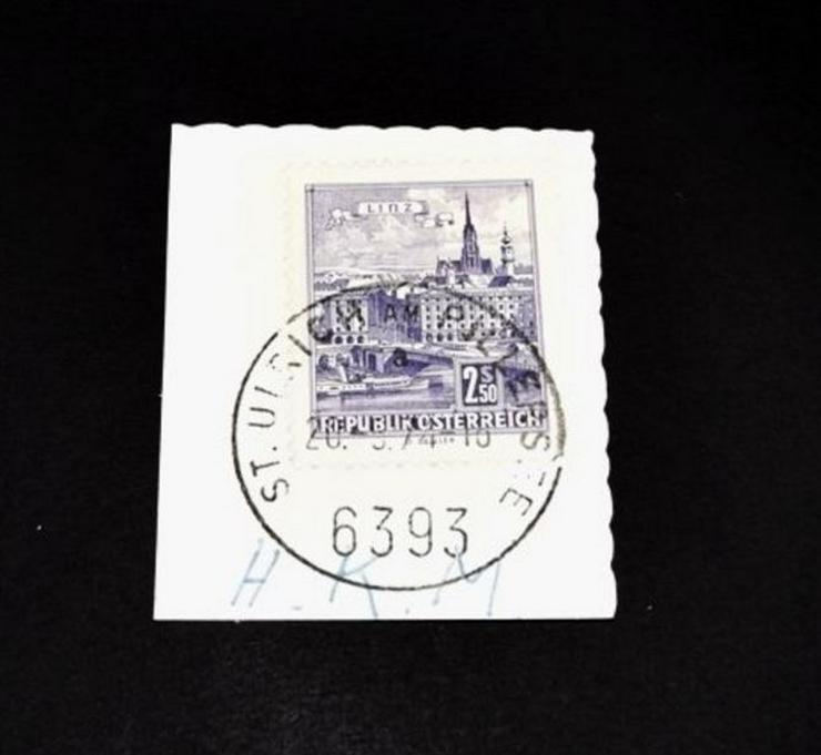 Briefmarke/n auf Papier, -für Stempelsammler-Österreich--St.Ulrich