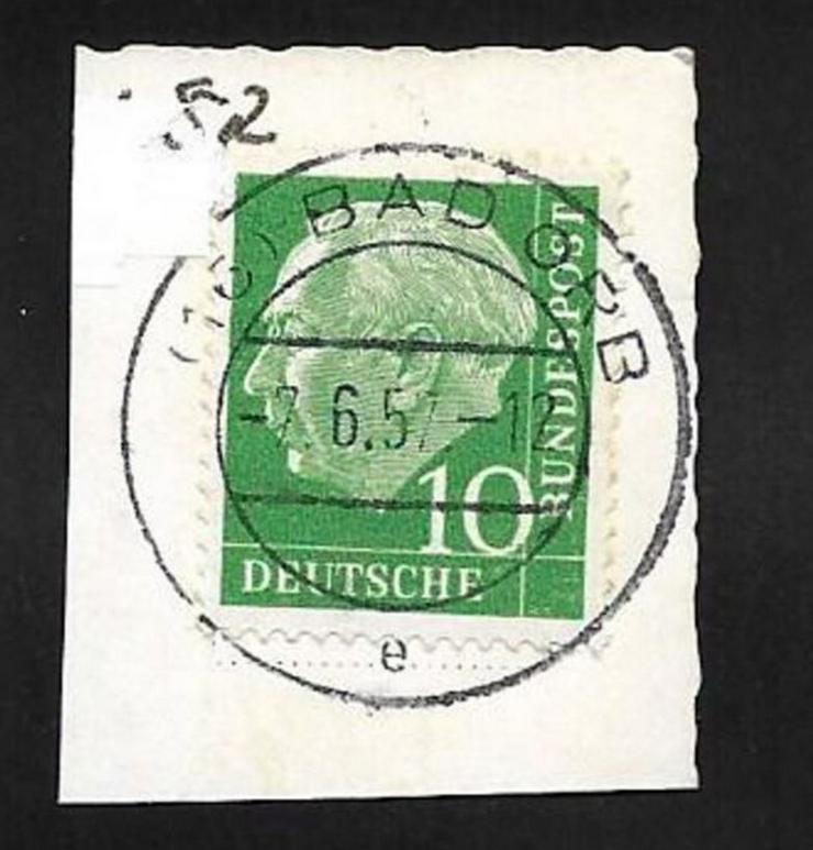 Briefmarke/n auf Papier, für Stempelsammler-Bad Orb-