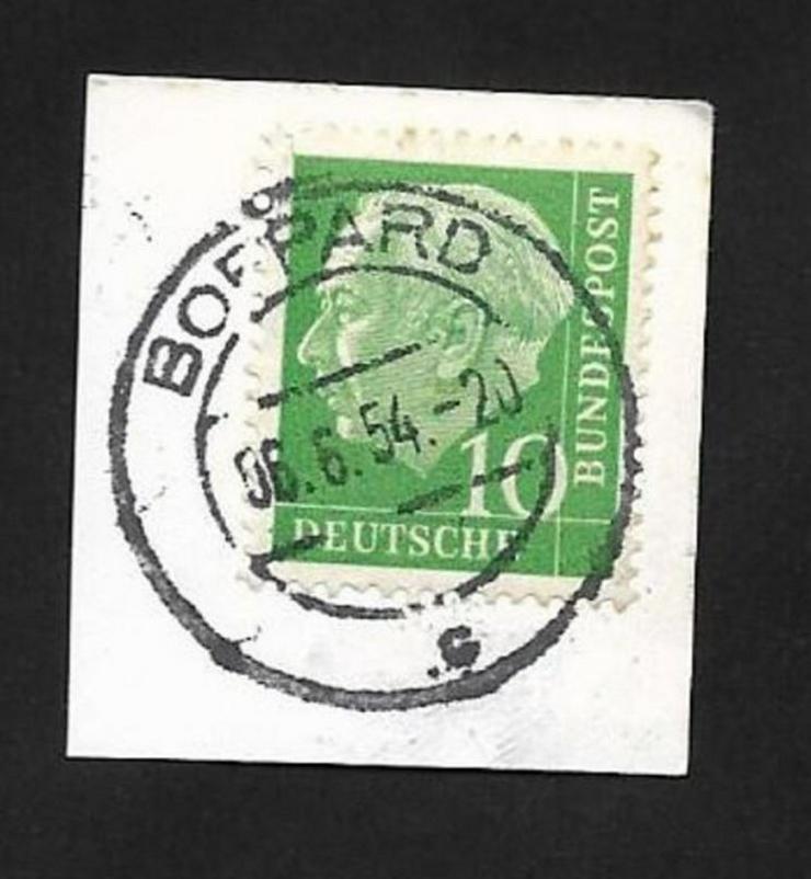 Briefmarke/n auf Papier, für Stempelsammler-Boppard-