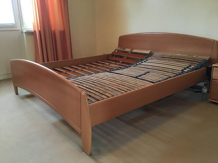 HÜLSTA Bett Doppelbett mit 2 Nachtkonsolen 