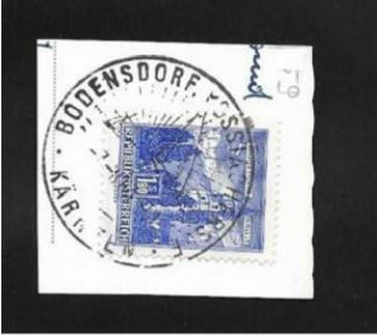 Briefmarke/n auf Papier--Österreich--115-33-6-für Stempelsammler-Bodensdorf