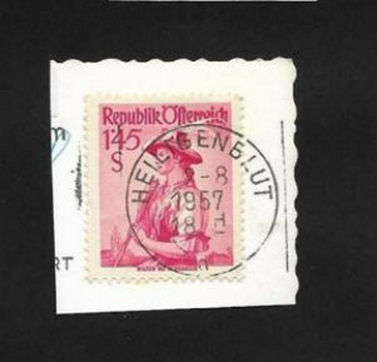 Briefmarke/n auf Papier--Österreich--115-33-5-für Stempelsammler-Heiligenblut