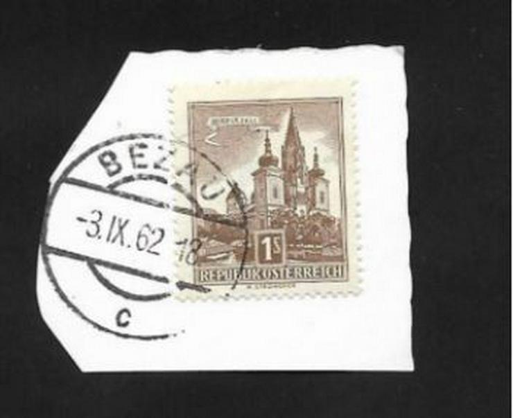 Briefmarke/n auf Papier--Österreich--115-33-3-für Stempelsammler-Bezau