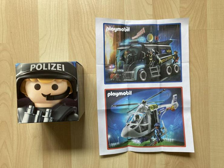 UNBESPIELT - Playmobil Wende-Puzzle Polizei + SEK, ab 3 J.