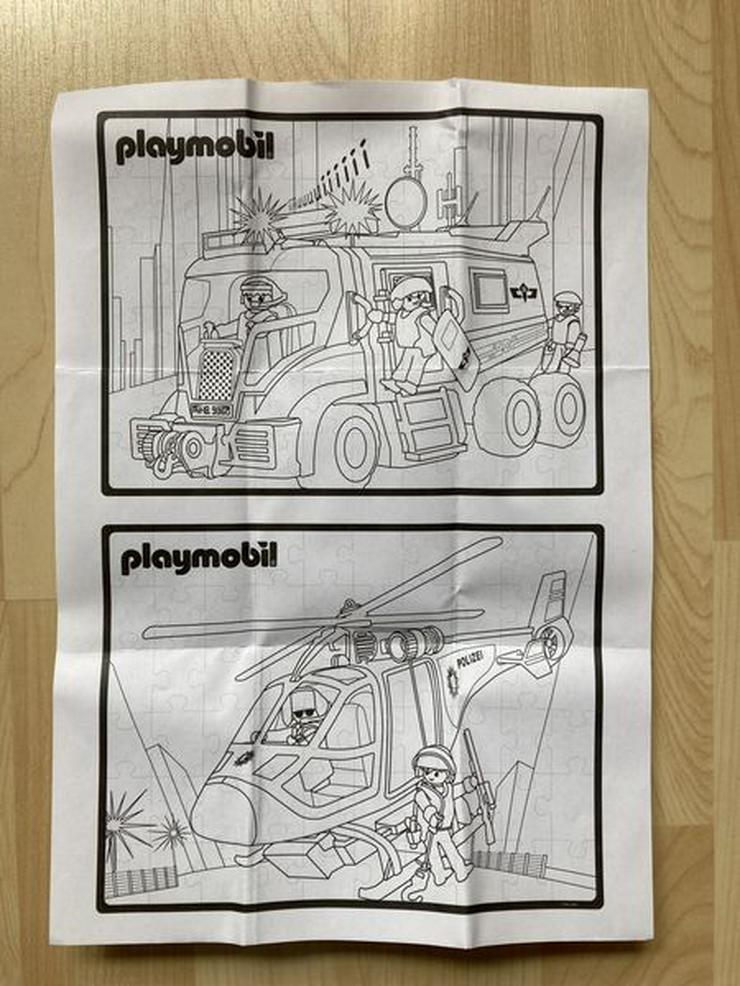 Bild 4: UNBESPIELT - Playmobil Wende-Puzzle Polizei + SEK, ab 3 J.