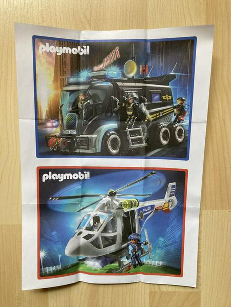 Bild 3: UNBESPIELT - Playmobil Wende-Puzzle Polizei + SEK, ab 3 J.