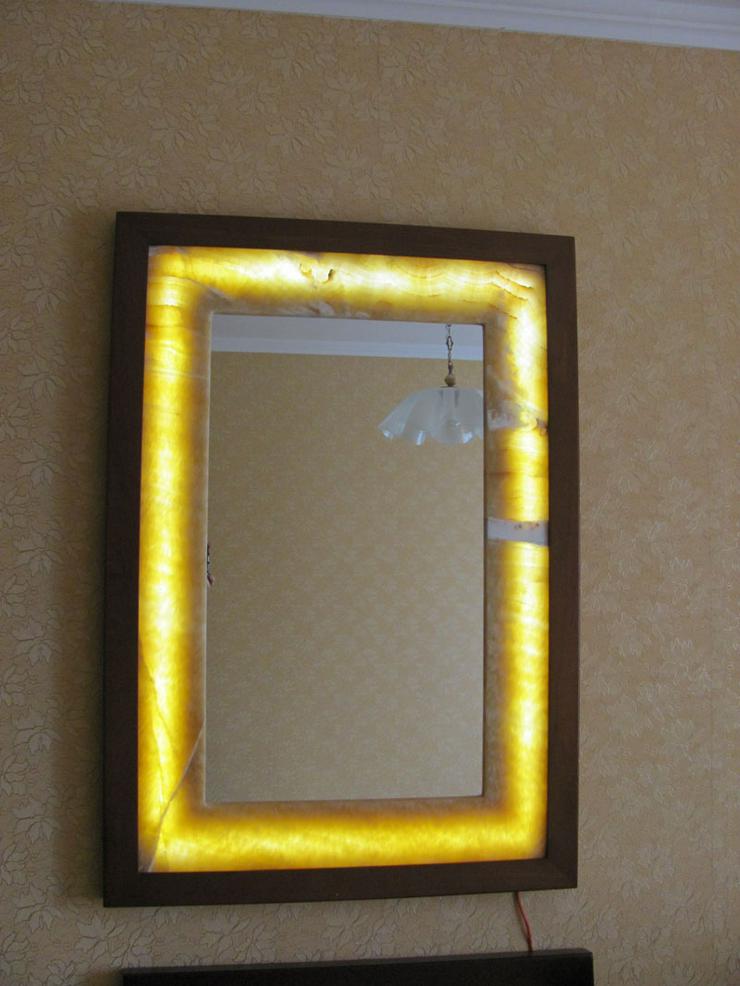 Natürlicher Onyxspiegel von innen beleuchtet - Spiegel - Bild 16