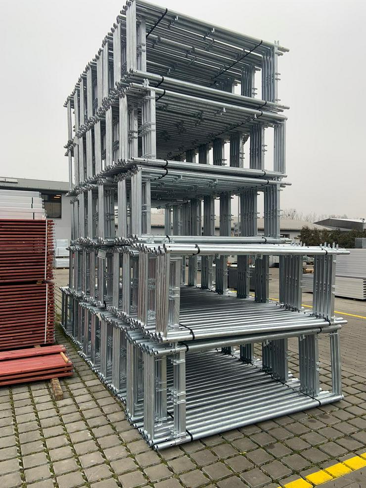 Bild 11: Neues Baugerüst 100m² Typ Plettac Gerüst inkl. Lieferung Fassadenbau