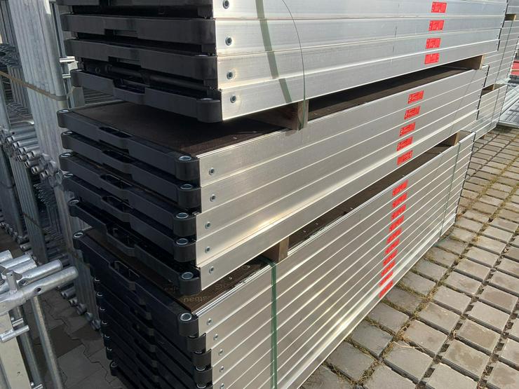 Neues Baugerüst 100m² Typ Plettac Gerüst inkl. Lieferung Fassadenbau - Leitern & Gerüste - Bild 6