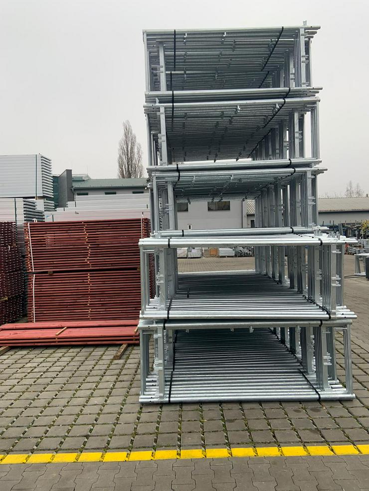 Neues Baugerüst 100m² Typ Plettac Gerüst inkl. Lieferung Fassadenbau - Leitern & Gerüste - Bild 1