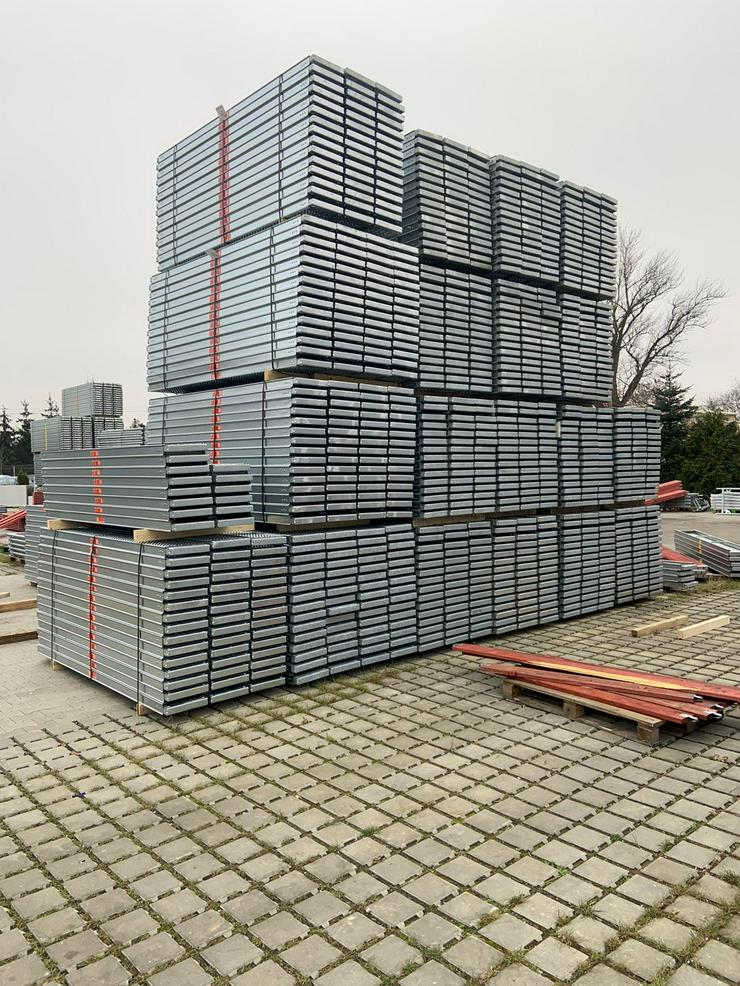 Neues Baugerüst 100m² Typ Plettac Gerüst inkl. Lieferung Fassadenbau - Leitern & Gerüste - Bild 12