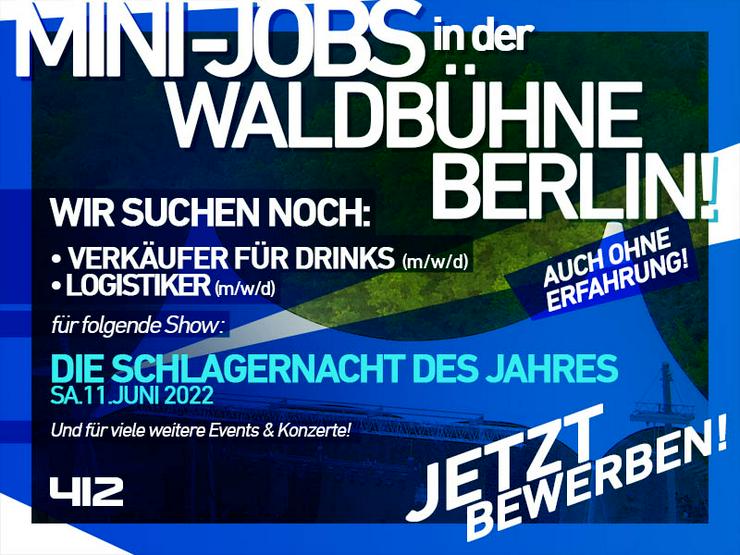 Minijobs am 11.06. bei der Schlagernacht in Berlin! - Service & Bar - Bild 1