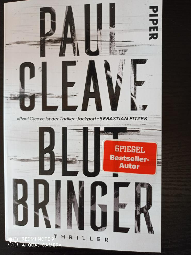 der neue Paul Cleave-Thriller (Spiegel-Bestseller) - Romane, Biografien, Sagen usw. - Bild 1