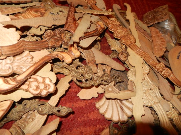 Bild 8: 100.000 Stk Verzierungen Schnitzerei Holzornamenten Ornamente Art