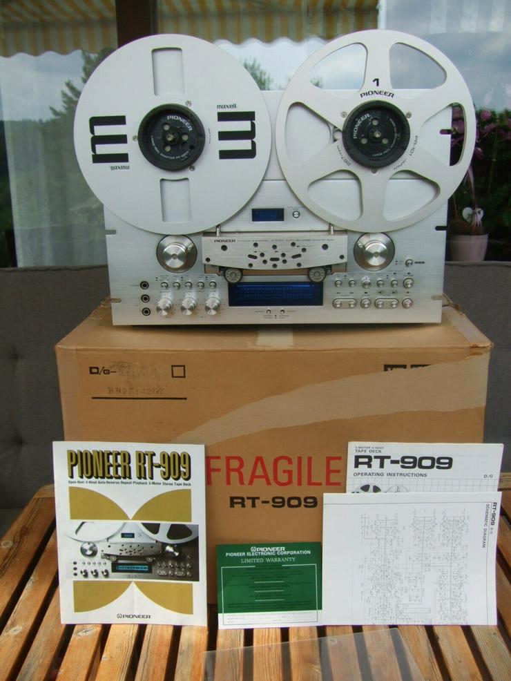 Bild 2: Pioneer RT-909 4Spur Reverse Tonbandgerät 