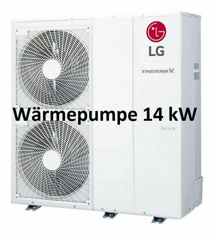 Bild 1: LG Therma V Monobloc " S " Luft Wasser Wärmepumpe R32, 14 kW