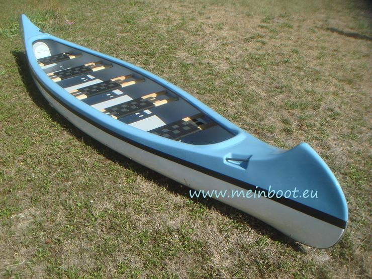 Kanu 5er Kanadier 550 Neu ! in hellblau /weiß - Kanus, Ruderboote & Paddel - Bild 1