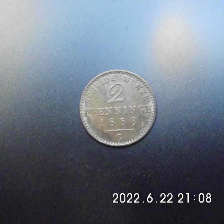 2 Pfennig 1868 - Deutsche Mark - Bild 1