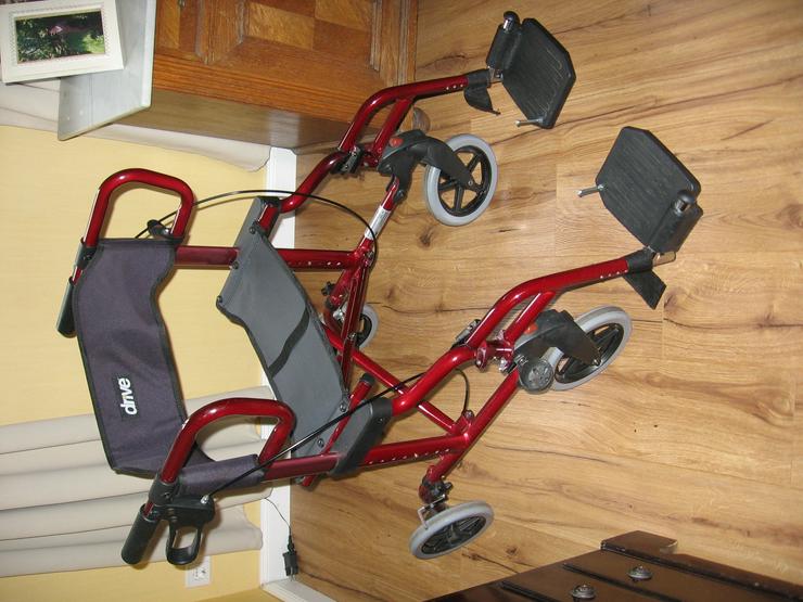 Bild 2: Rollator-Rollstuhl-Kombination