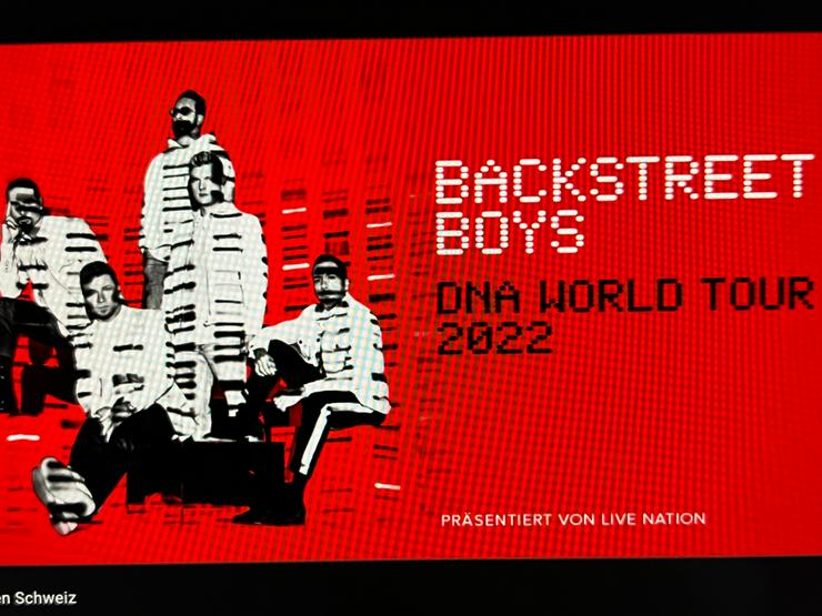 2 Backstreet Boys Stehplatz Tickets, Do. 27.10.22 Zürich