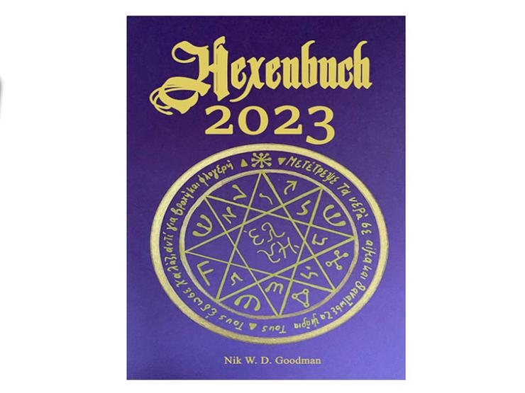 Hexenbuch 2023 - Diamant Edition mit großem Wicca Wochenkalender