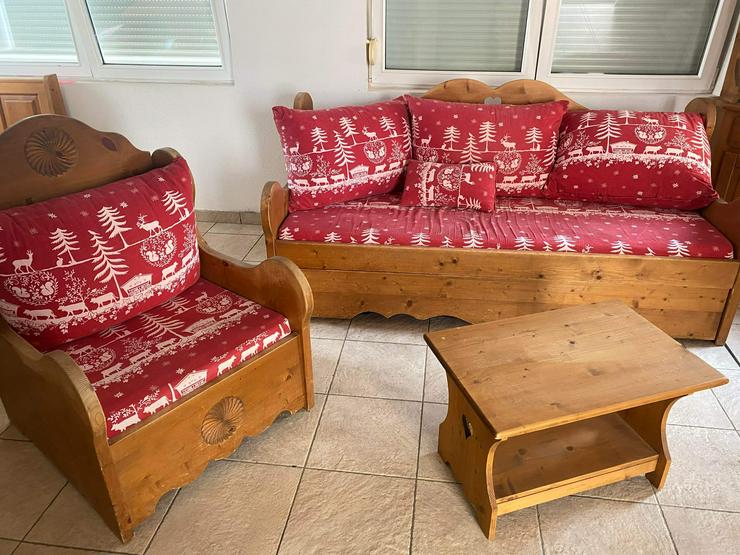Sofa mit bett, Dessel, kleiner tisch 555€ - Sofas & Sitzmöbel - Bild 5