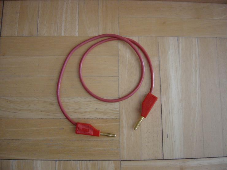Multi-Contact (MC)Kabel 60 cm,2,5 mm², beidseitig 4 mm 2 x Bananenstecker, 19 A, 1000 V, Neu - Werkstatteinrichtung - Bild 3